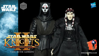 Review: Star Wars Black Series, Gaming Greats, Darth Traya and Darth Nihilus from Knights of the Old Republic 2