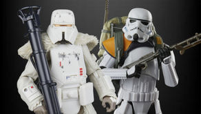 Star Wars Black Series Exclusive Range Trooper from Andor, and Jedha Patrol Stormtrooper