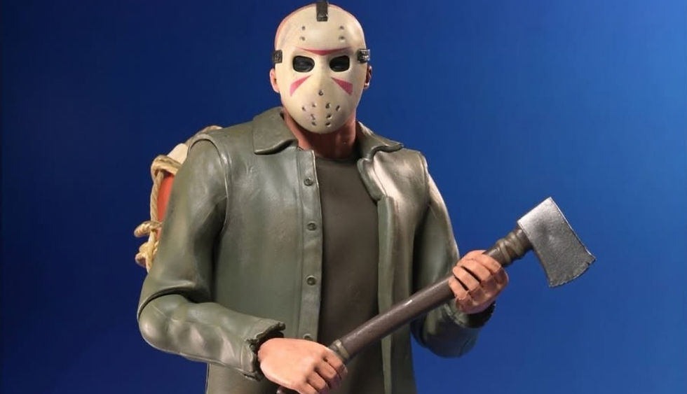 NECA Fornitemares Jason Voorhees, Fortnite Friday the 13th crossover skin