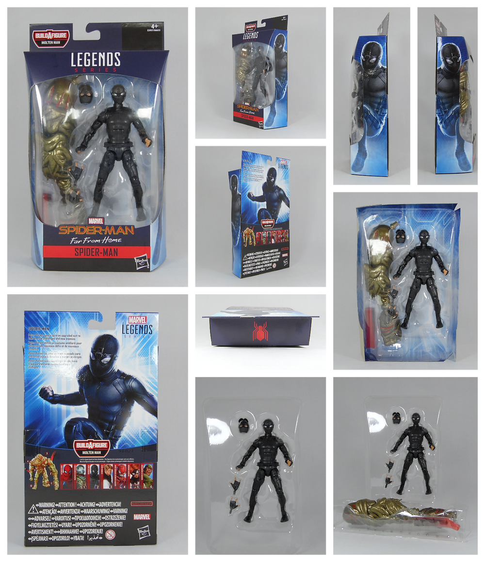 Review Marvel Legends Spider Man Stealth Suit Spider Man Far From Home