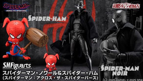 Tamashii Nations S.H. Figuarts Spider-Man Noir and Spider-Ham from Across the Spider-Verse