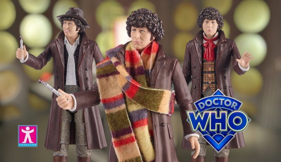 Character Toys Vortex Edition Fourth Doctor from the Yeti 'collect-and-build' wave