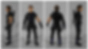 Custom : Hawkeye - Civil War, Diamond Select scale 1/10