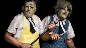 NECA Texas Chainsaw Massacre (1974) 8-inch Leatherface, including classic apron and 'old lady' mask