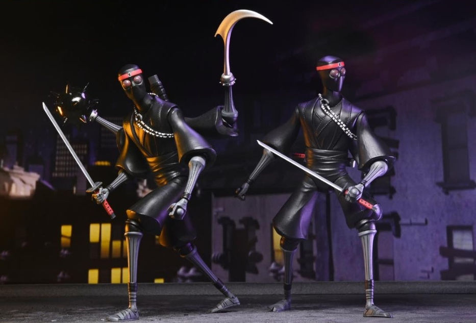 NECA Teenage Mutant Ninja Turtles 2012 Animated Series Footbots 2-Pack