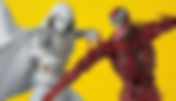 Medicom MAFEX Marvel's Moon Knight and Carnage from Venom: Let There Be Carnage