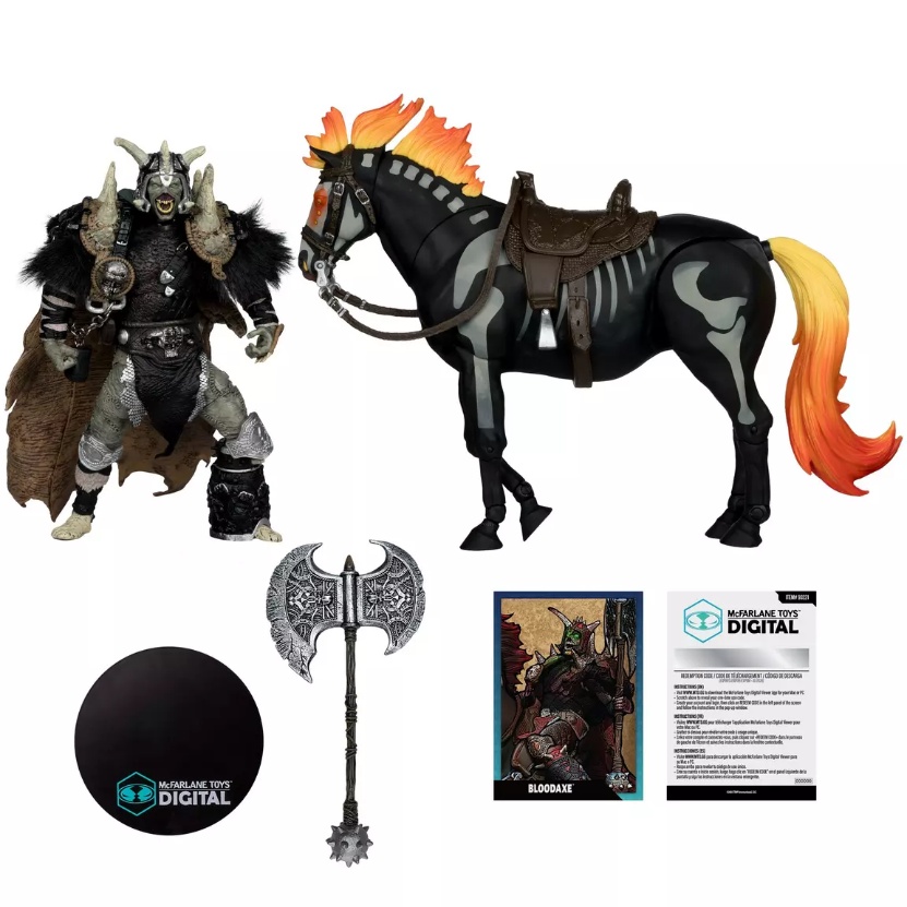 Spawn Bloodaxe with Horse