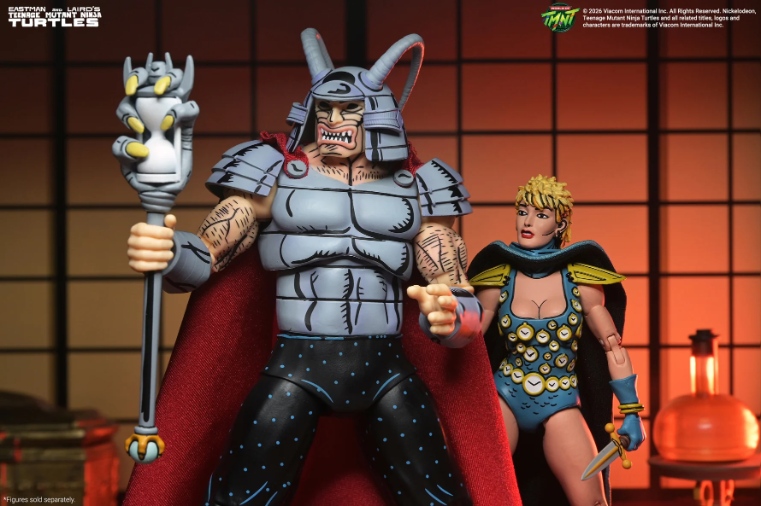 NECA Teenage Mutant Ninja Turtles Savanti Romero Warlord from the ...
