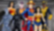 McFarlane DC Super Friends New Wave & Red Platinum Exclusives