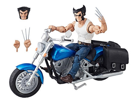 Wolverine, w/ Motorbike