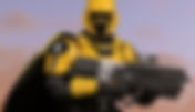 McFarlane Helldivers II Gaming Edition TR-40 Gold Eagle Armour