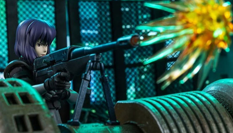 Hiya Toys Exquisite Super Motoko Kusanagi in Battle Suit from Ghost in the Shell