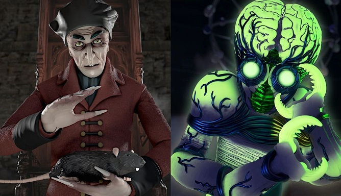 Super7 Classic Hollywood Monsters Ultimates Count Orlock and Metaluna