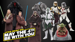 Star Wars 'May the 4th' Fan Stream from Hasbro with new Black Series, Retro, and Vintage Collection Reveals