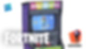Hasbro Fortnite Victory Royale Series Puple Arcade Machine & Accessories