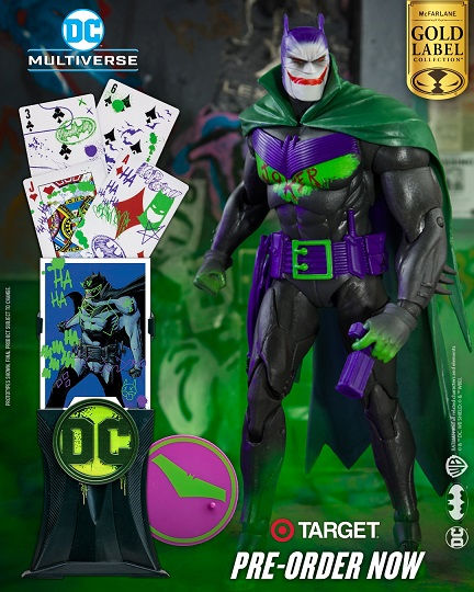 McFarlane DC Multiverse Gold Label Batman: White Knight Jokerized Exclusive