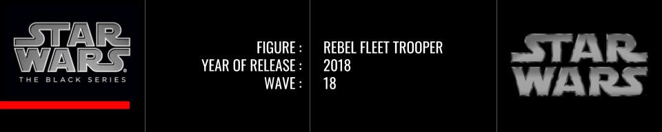 Action Figure Review Star Wars Black Series Rebel Fleet Trooper, A New Hope