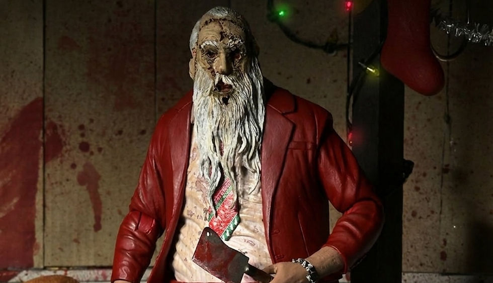 NECA reveals Santa Leatherface figure from The Texas Chainsaw Massacre