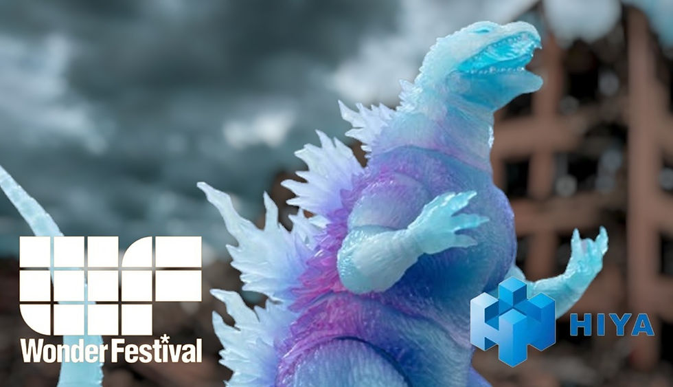 Wonderfest Shanghai 2026: Hiya Toys Exquisite Basic Godzilla 2000 Infrared Version
