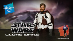 Review : Star Wars Black Series Clone Commander Obi-Wan Kenobi, Clone Wars (Tartakovsky)