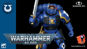 Review: McFarlane Warhammer 40k Ultramarines Lieutenant in Phobos Armour