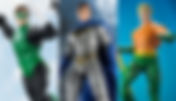 McFarlane DC Multiverse 'Digital' releases of Green Lantern, Batman and Aquaman