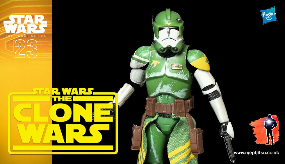 Review: Star Wars Black Series Clone Commander Doom from The Clone Wars