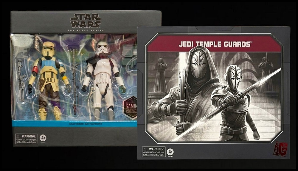 SF・ファンタジー・ホラー STAR WARS  GUARD TWO PACK Star Wars Black Series 2-Packs of the Jedi Temple Guards, and the
