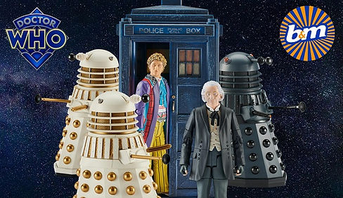 Doctor Who B\u0026M Sets for 2023 with new History of the Daleks sets, and an  Ultimate Adventure TARDIS