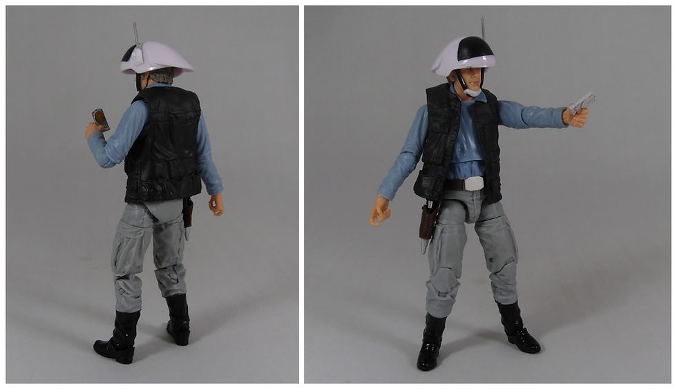 Action Figure Review Star Wars Black Series Rebel Fleet Trooper, A New Hope