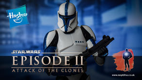 Review : Star Wars Black Series Clone Trooper Lieutenant, Attack of the Clones