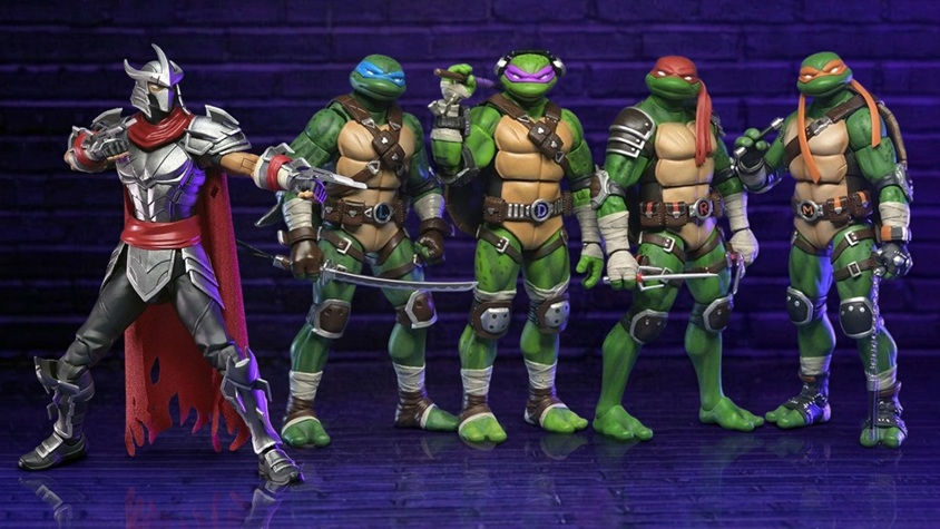 NECA Teenage Mutant Ninja Turtles X Fortnite releases