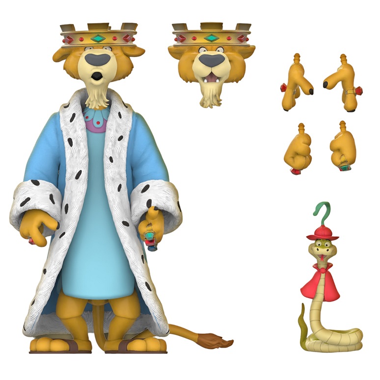 King John (blue robes)