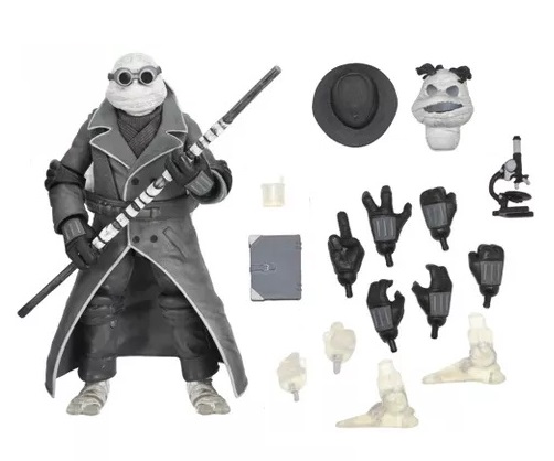 Donatello as The Invisible Man