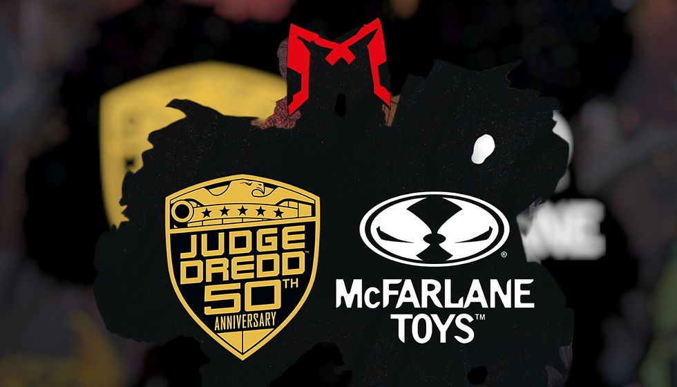 McFarlane and 2000AD Comics to mark Judge Dredd's 50th Anniversary