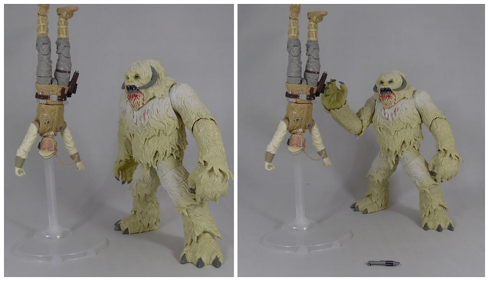 Star Wars Black Series Hasbro Luke Skywalker Hoth and Wampa, Action Figures, Review