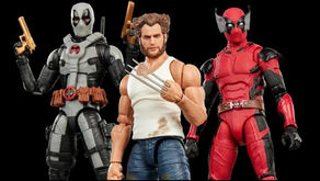 Marvel Legends Deadpool & Wolverine Wave 3 figures of The Cavillrine, Wolverinepool, and X-Force Deadpool