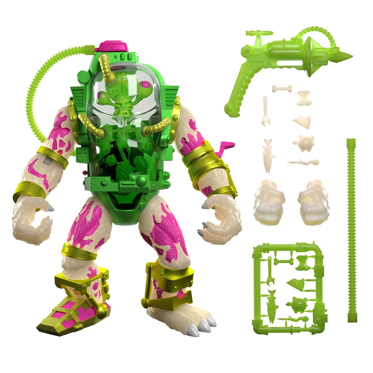 Mutagen Man, Glow in the Dark