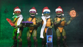 NECA Teenage Mutant Ninja Turtles 'Dimension X-Mas Vacation Exclusive Boxset