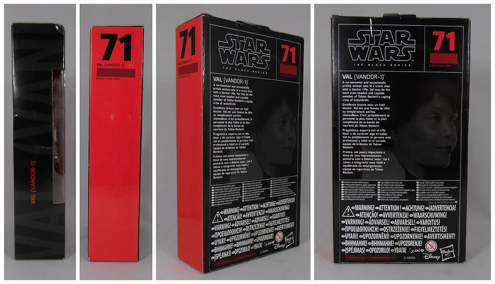 Review of the 6 inch Star Wars Black Series Action Figure of Val (Vandor-1) from Solo A Star Wars Story