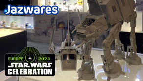 Star Wars Celebration 2023: Jazwares Micro Galaxy Squadron AT-AT and Imperial Shuttle