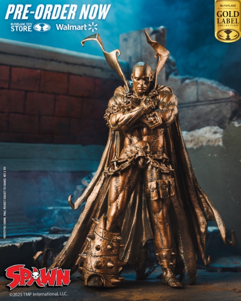 McFarlane Gold Label Exclusive Spawn 'Patina Edition'
