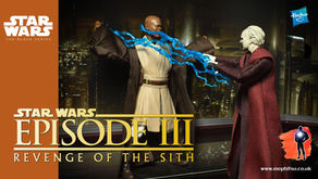 Review: Star Wars Black Series NYCC Exclusive Mace Windu vs Darth Sidious from Revenge of the Sith