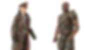 Rebel Moon Series 2 figures of General Titus and Admiral Atticus Noble from Diamond Select Toys