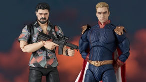 Medicom MAFEX releases of Homelander and Billy Butcher from The Boys
