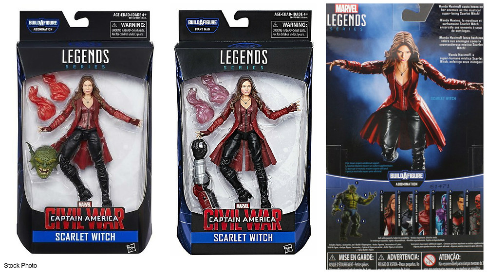 Review Marvel Legends Scarlet Witch Captain America Civil War