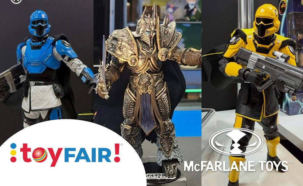 New York Toy Fair 2026: McFarlane Video Game reveals, including Helldivers II, World of Warcraft, and Mortal Kombat Klassics