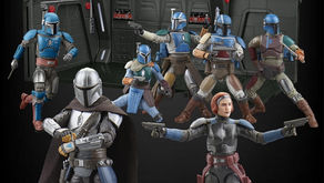 Star Wars Vintage Collection Mandalorian, Bo-Katan, Shriek Hawks, and Imperial Cruiser Corridor Playset