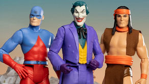 McFarlane DC Super Friends Wave 6 featuring The Joker, Apache Chief, and The Atom