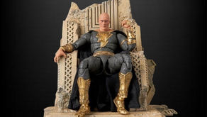 Medicom MAFEX Black Adam and Throne